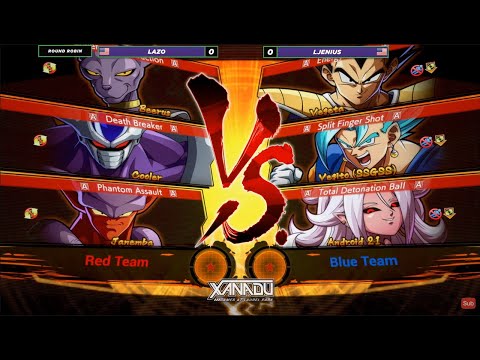 Bread and Butter 28 Round Robin - Lazo Vs. LJenius - Dragon Ball FighterZ