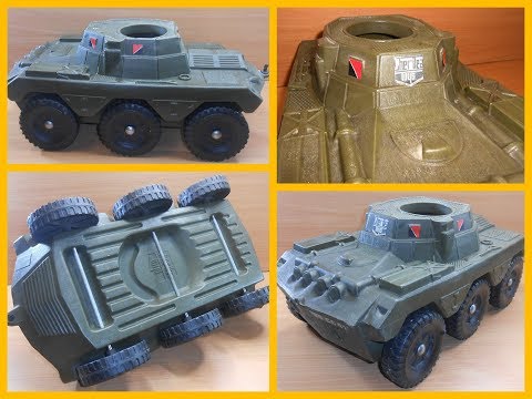 Vintage Action Man GI Joe Cherilea Toys Army Patrol APC Tank Scout Vehicle