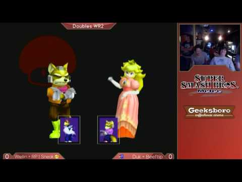 Gate City Smash Bi-Weekly Doubles - Glacial | Weilin & RP | Sneak vs Duk & Beeftip - Winners Round 2