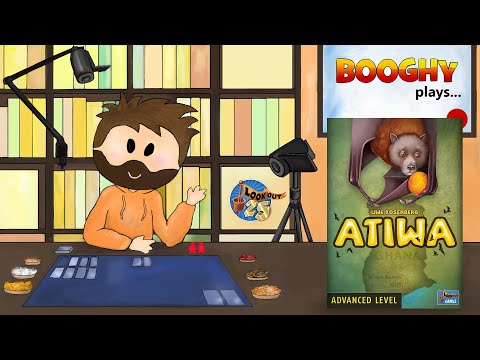 Booghy plays... Atiwa(2p, Rules, Playthrough, Review)
