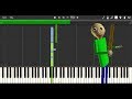 Baldi's Basics MIDI files (download) Baldi's Basics MIDI files (download)