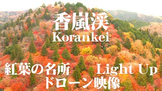 Download the video "香嵐渓 4K ドローン映像 Korankei Drone Video"