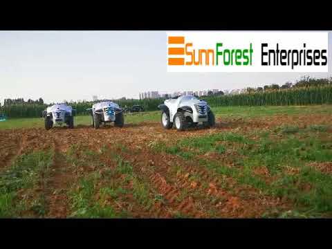 YTO Unmanned Super Tractors Testing
