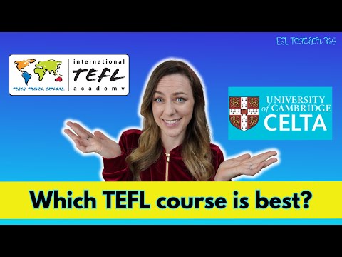 CELTA vs International TEFL Academy: Which Course Should You Choose?