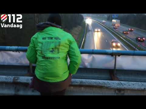 Activisten staan stil op de A59