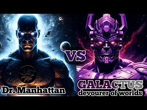 Dr. Manhattan vs. Galactus: The Ultimate Clash of Infinity