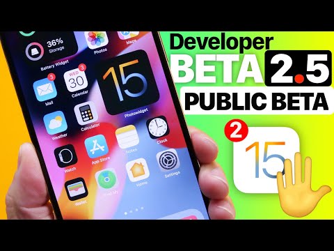 iOS 15 BETA 2.5 & iOS 15 (Public) BETA 2 Released - WATCH THIS BEFORE YOU UPDATE!
