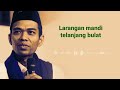Larangan Mandi Telanjang Bulat