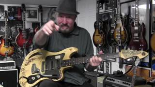 Video thumbnail for 1964 Teisco TG64 Guitar Demo by drowninginguitars