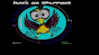 Hunt On Sparrows - Zx spectrum gameplay & review