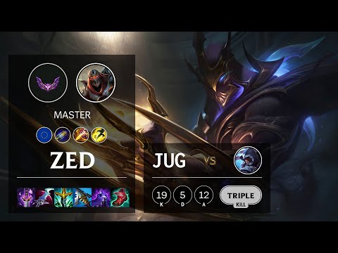 Zed Jungle vs Talon - EUW Master Patch 12.5