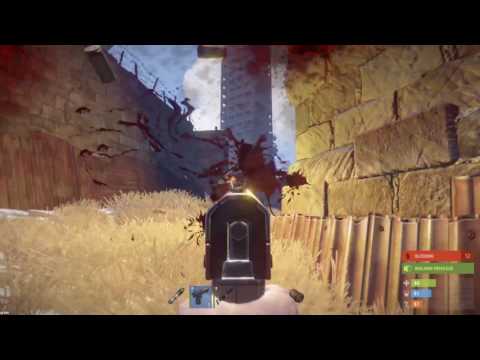 Rust - Chinese Clan Attempts to Offline Raid