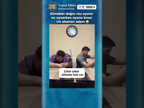 Oynadıkları Oyunu Birazcık Abartan Adamlar 😂😆