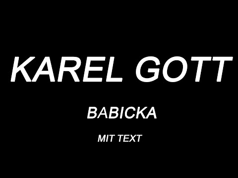 Babicka - Karel Gott