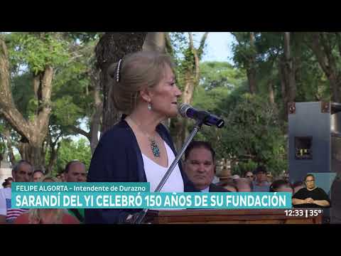 Sarandí del Yi celebró 150 años de su fundación