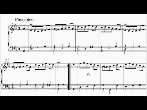 LCM Piano 2021-2024 Grade 3 List A6 Dieupart Passepied Suite No.2 Movt 6 Sheet Music