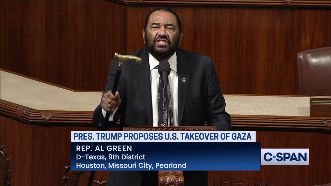 Rep. Al Green (D-TX): "The movement to impeach the president has begun."