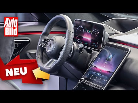 Mercedes S-Klasse (2020): Cockpit - Neuvorstellung - MBUX - Tesla - Info