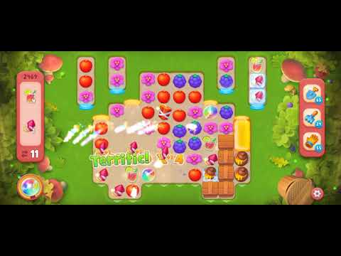 Gardenscapes Level 2469 [Hard Level] #androidgameplay #tranding #gardenscapesgame #viral #game