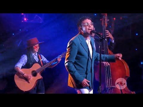 Majo Gutierrez junto a Andrés Cepeda en La Voz Senior - Ahora Seremos Felices