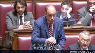 Cosimo Adelizzi - Intervento in aula sulle dimissioni di Guido Crosetto  20/06/2018