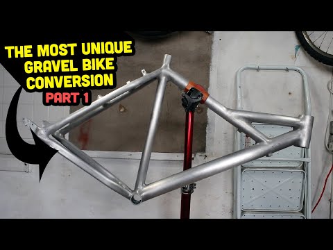 Turning A 90s Cannondale Into The Most Unique Gravel Bike Ever! Part 1