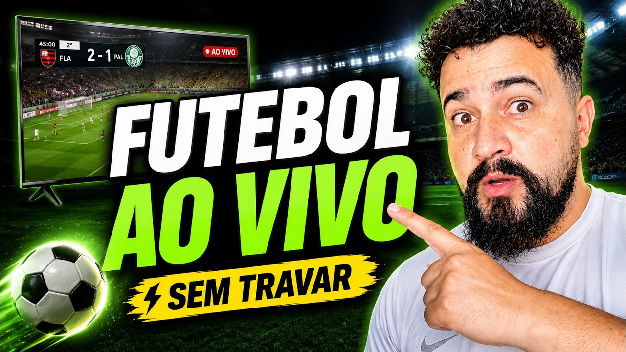 ⚽ MELHOR APLICATIVO PARA ASSISTIR FUTEBOL AO VIVO EM 2026