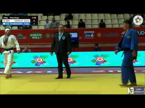 Judo 2014 Grand Slam Baku: Kardava (GEO) - Zhumakanov (KAZ) [-66kg] rep