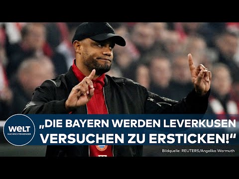 BUNDESLIGA: Bayern in Höchstform? Meister Leverkusen ist erste richtige Prüfung für Trainer Kompany!