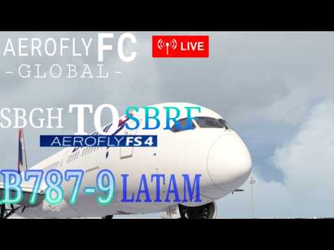 AEROFLY FC GLOBAL ➡️= Viagem DE SBGH são Paulo To recife Guararapes ( SBRF )