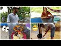 NOSSO ALMOÇO DE DOMINGO TERMINANDO DE DESMONTAR AS BAIAS