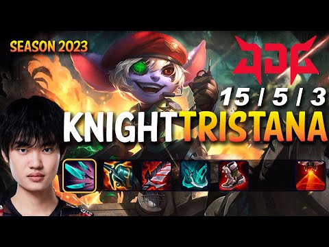 JDG Knight TRISTANA vs JAYCE Mid - Patch 13.13 KR Ranked