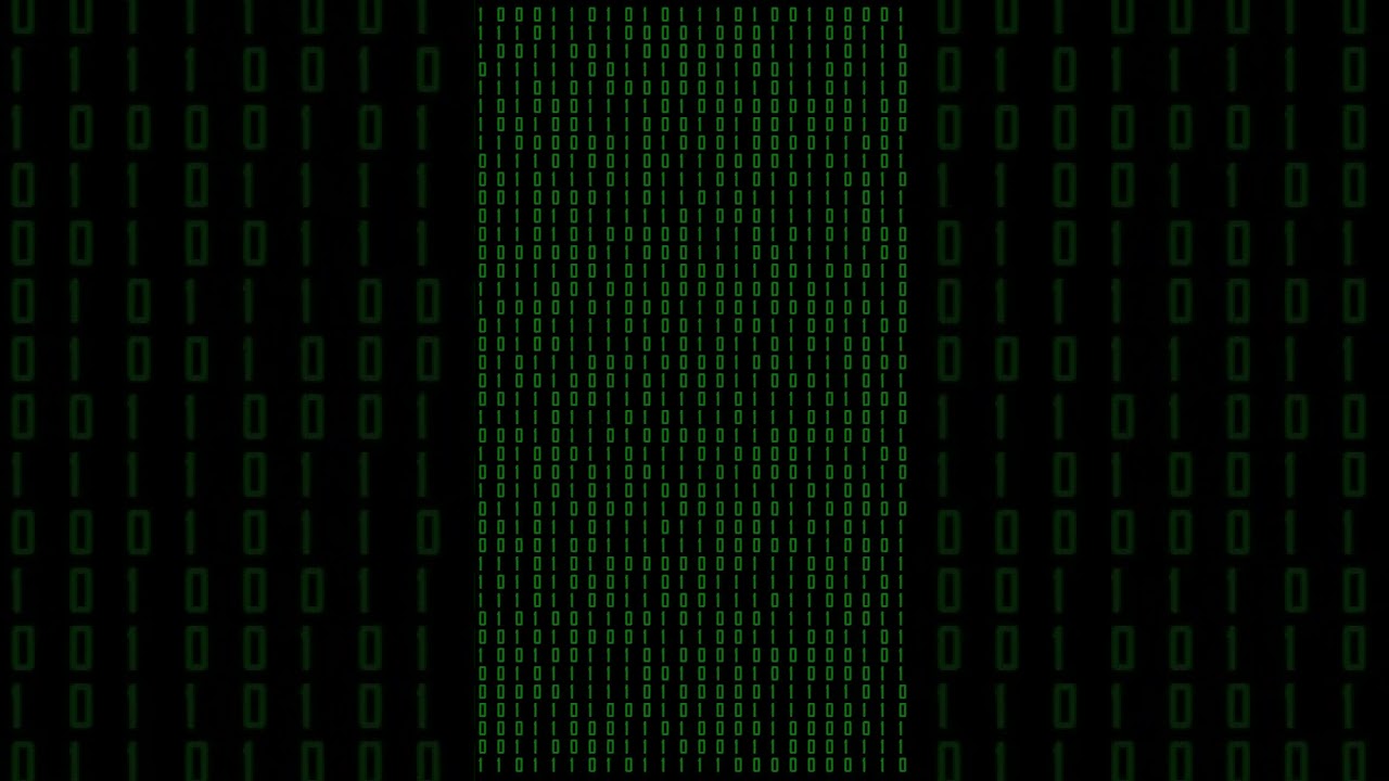 Matrix Effect (Binary) Animation || Live Wallpaper