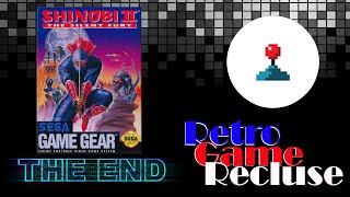 GG Shinobi (1991) Sega Game Gear ending [Retro Gaming]