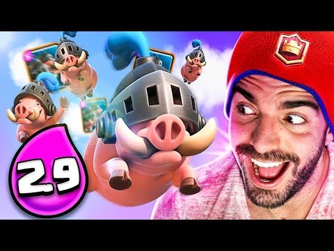 NOVO DECK RÁPIDO DE PORCOS REAIS NO CLASH ROYALE
