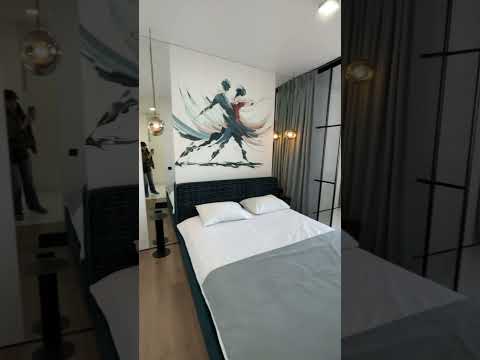 Продажа стильной квартиры 44.7 м² с видом на море в Аркадия Одесса: евроремонт, второй свет спальня, теплый пол