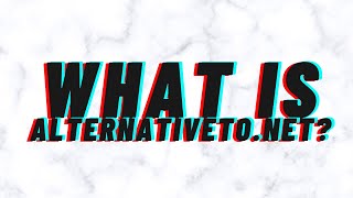 Get alternative of any APP/SOFTWARE guaranteed || alternativeto.net/ || Check de