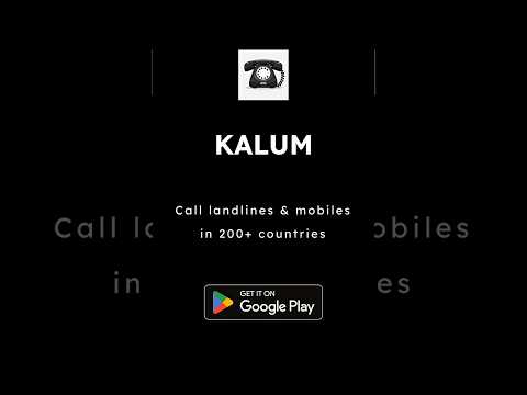 Kalum: Call Abroad over WiFi video thumbnail