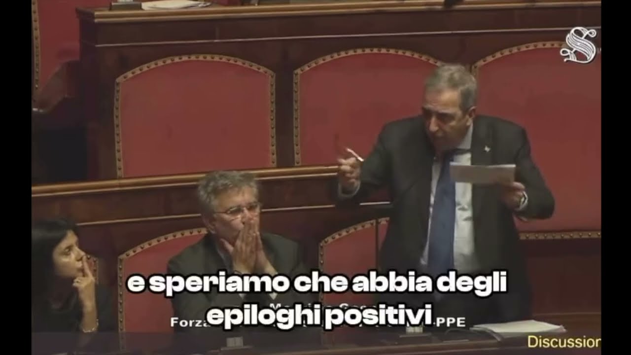 GASPARRI REPLICA A MELONI SUL CONSIGLIO EUROPEO