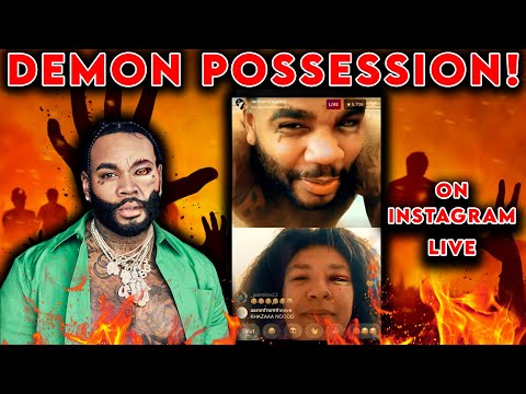 Real DEMON Possession!!! Caught on Camera | Kevin Gates on Instagram Live