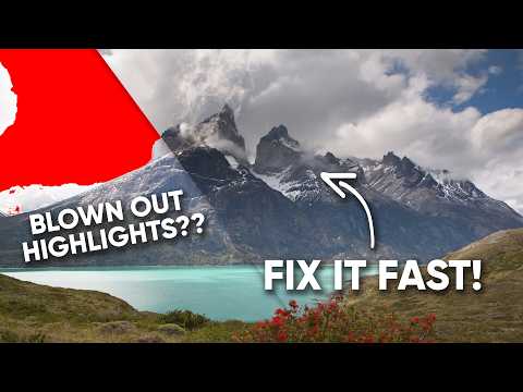 Fix Blown Out Highlights in ON1 Photo RAW Using Gradient Masks