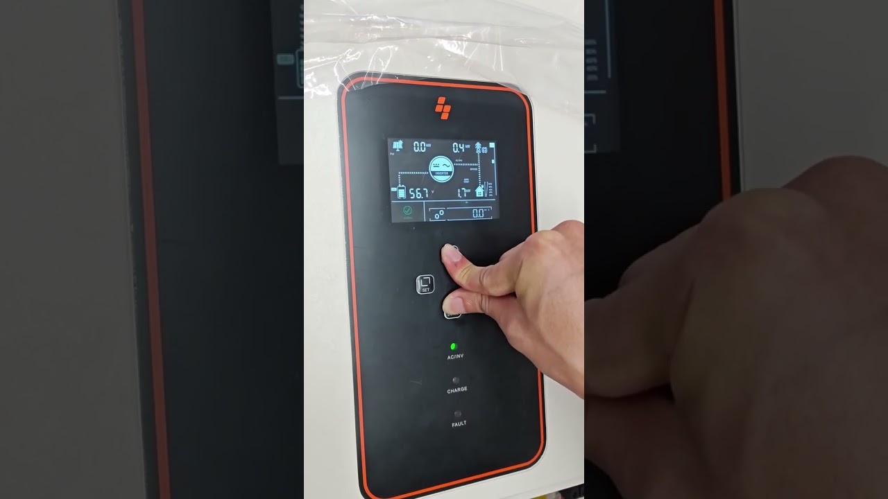 Restore the factory settings of ASF series #solar #srne