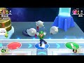 Mario Party Superstars - Mario vs Luigi vs Yoshi vs Birdo - Space Land