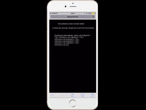 Semi Jailbreak iOS 9.3 - Pangu