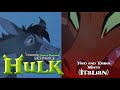 Hulk Shrek Fred And Ember Meets Italian Dub