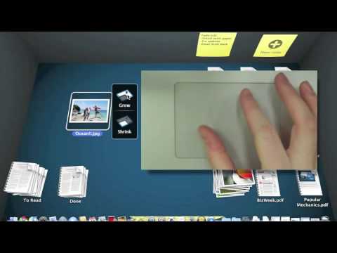 BumpTop 3D Desktop Prototype OJ Reeves