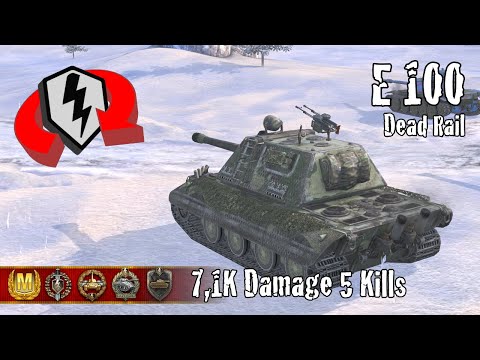 E 100  |  7,1K Damage 5 Kills  |  WoT Blitz Replays