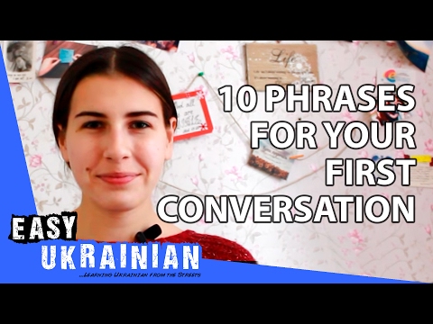 10 phrases for your first conversation - Easy Ukrainian Basic Phrases 3