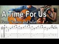 A Time For Us From Romeo And Juliet Fingerstyle Guitar TAB