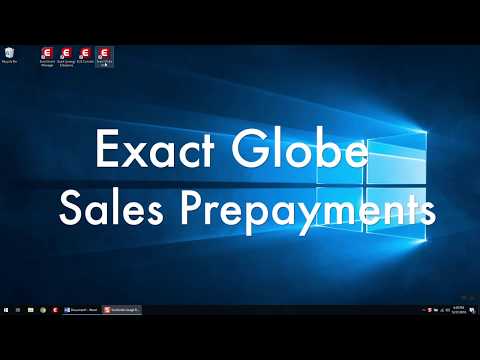 Exact Globe Prepayments